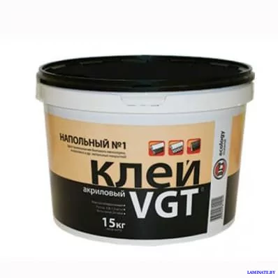 Клей ВГТ акриловый напольный №1 «Эконом» 1.5 кг