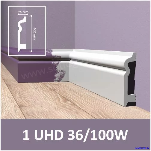 Плинтус напольный Solid 1 UHD 36/100W