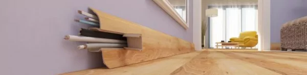 Плинтус Sanrelia 560 Дуб классический от магазина  Juteks.by