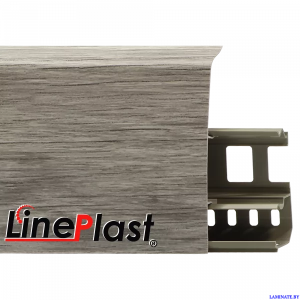 Плинтус LinePlast 85 Ива серебристая LS007
